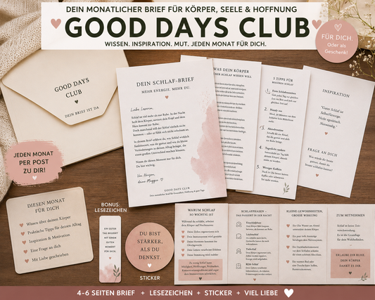 Good Days Club – Dein persönlicher Brief