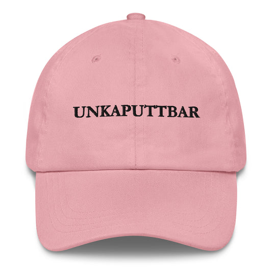 Cap "UNKAPUTTBAR" #rosa #hellblau Edition